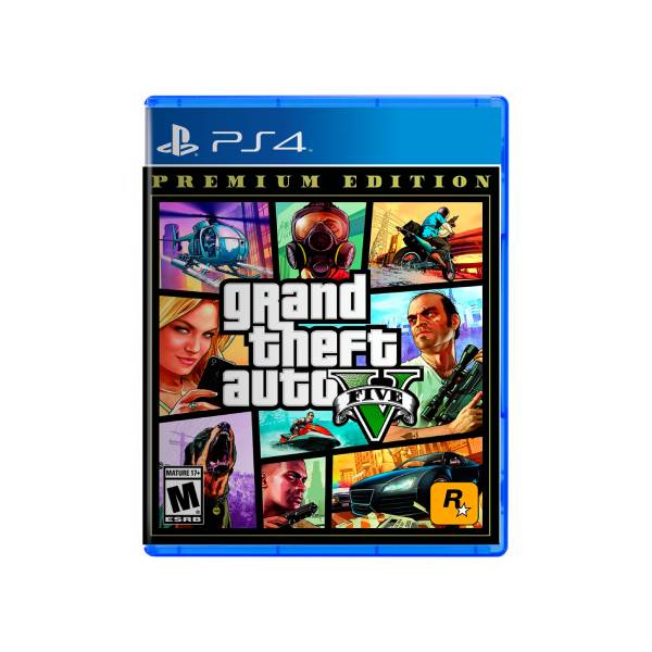 Grand Theft Auto: V Premium Online Edition PS4 - Que Rápido Angola