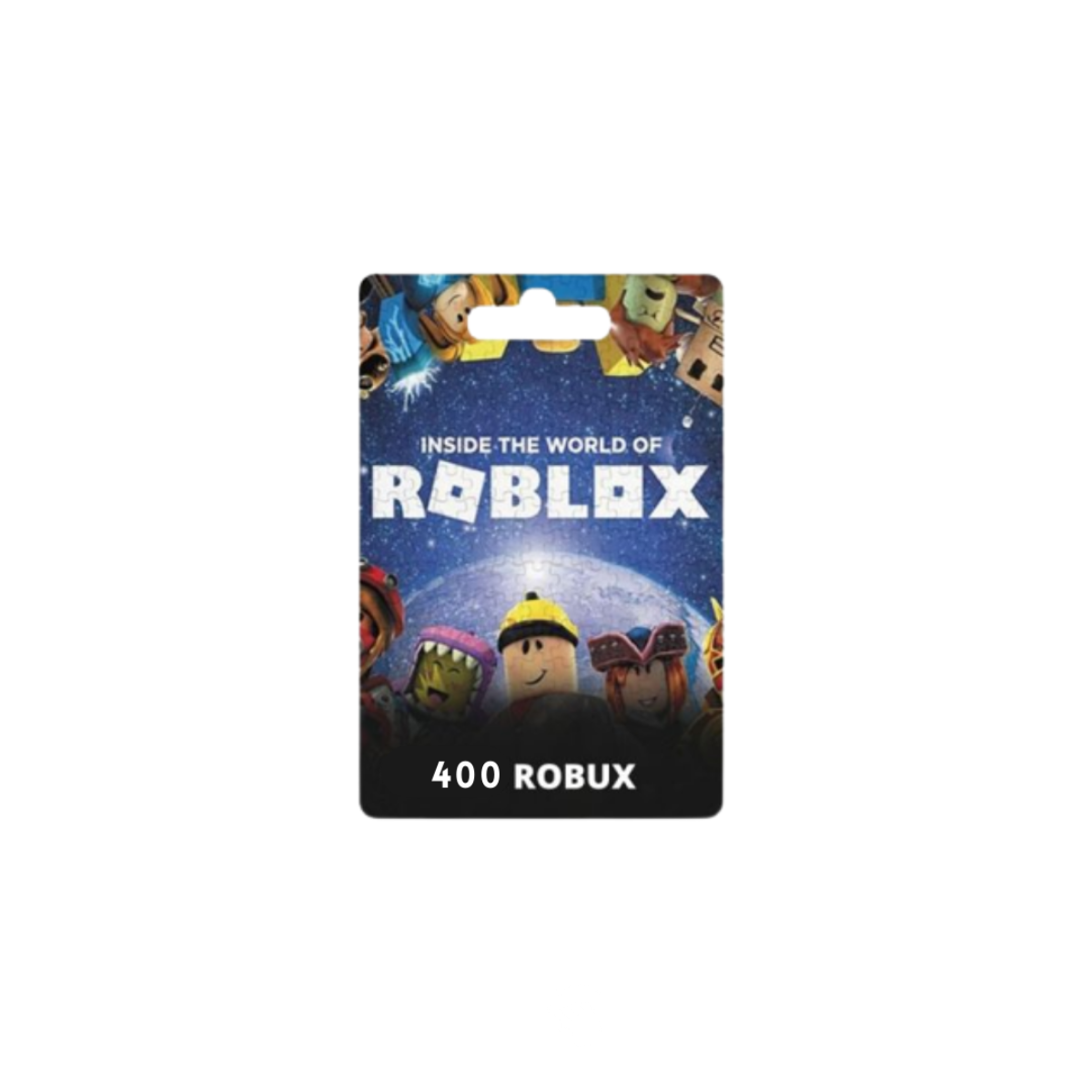 Roblox Cartão Presente 400 Robux